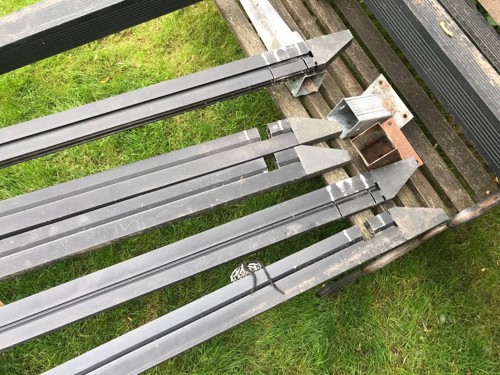 Aluminium pergola zonnescherm, Tuin en Terras, Ophalen, Gebruikt, Overige typen, 150 tot 300 cm
