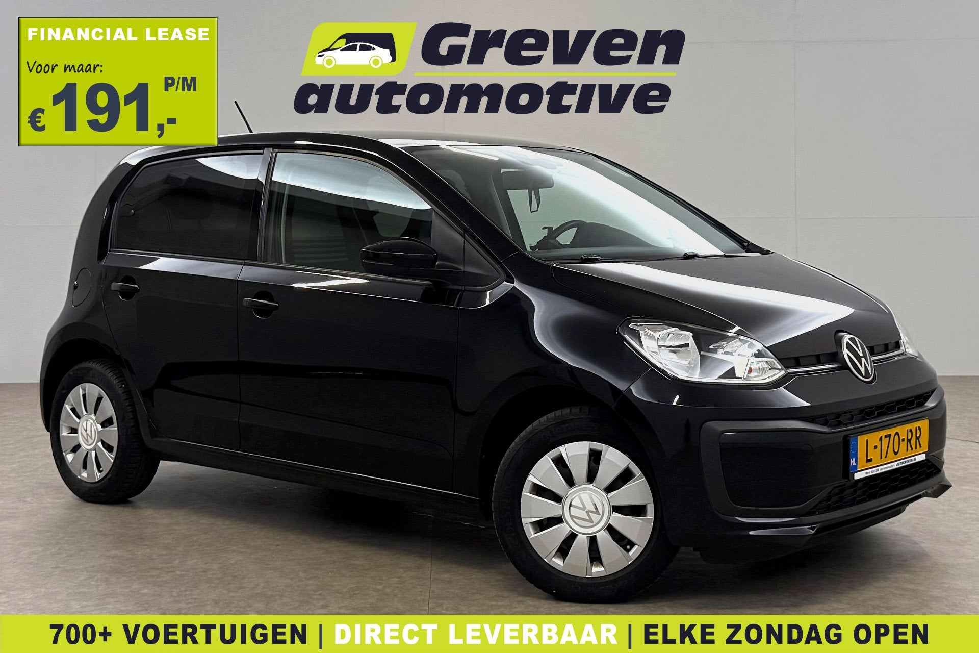 Volkswagen up! 1.0 | Clima | Camera | Parkeersensoren | 5 De, Voorwielaandrijving, Stof, Gebruikt, 4 stoelen
