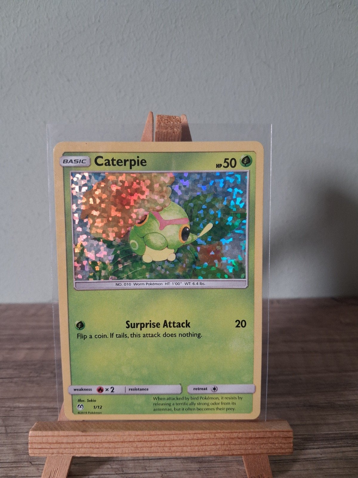 Caterpie 1/12 - MCD 2019, Ophalen