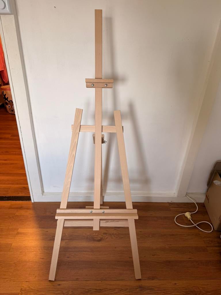 Schildersezel hout, Hobby en Vrije tijd, Schilderen, Ophalen, Ezel