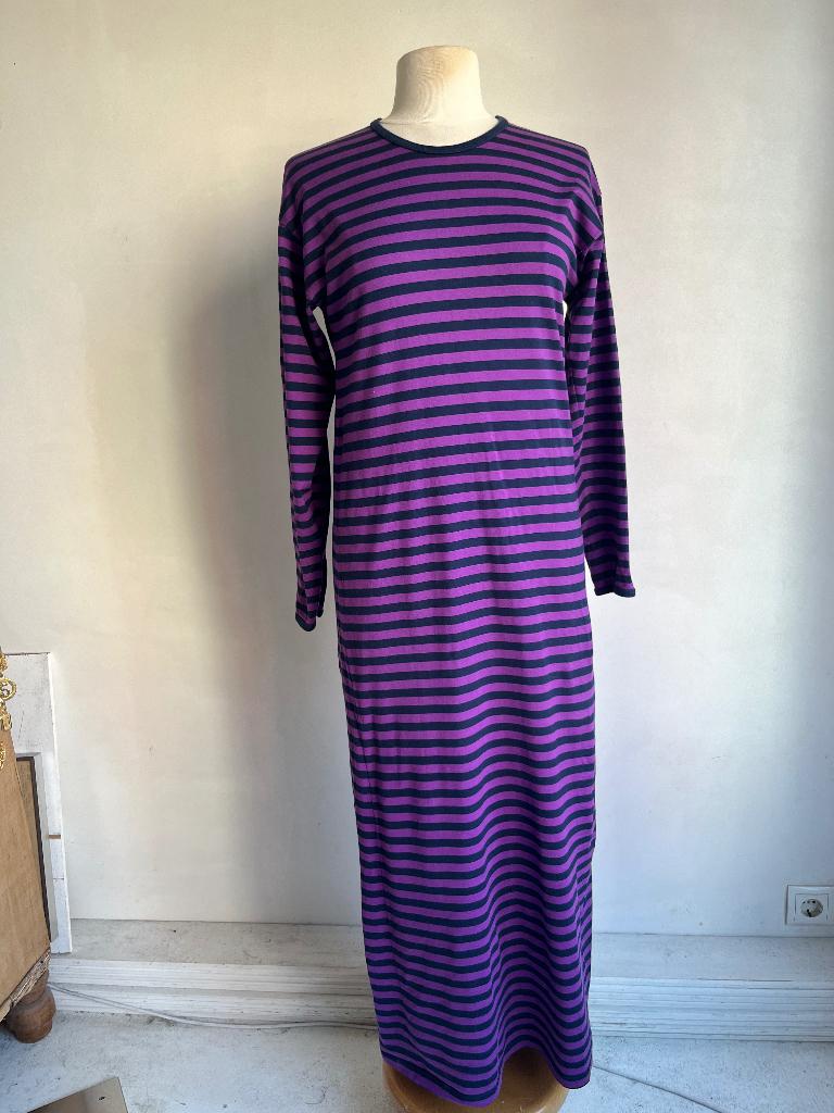 marimekko maxi jurk paars blauw maat XS, Marimekko, Verzenden, Paars, Zo goed als nieuw