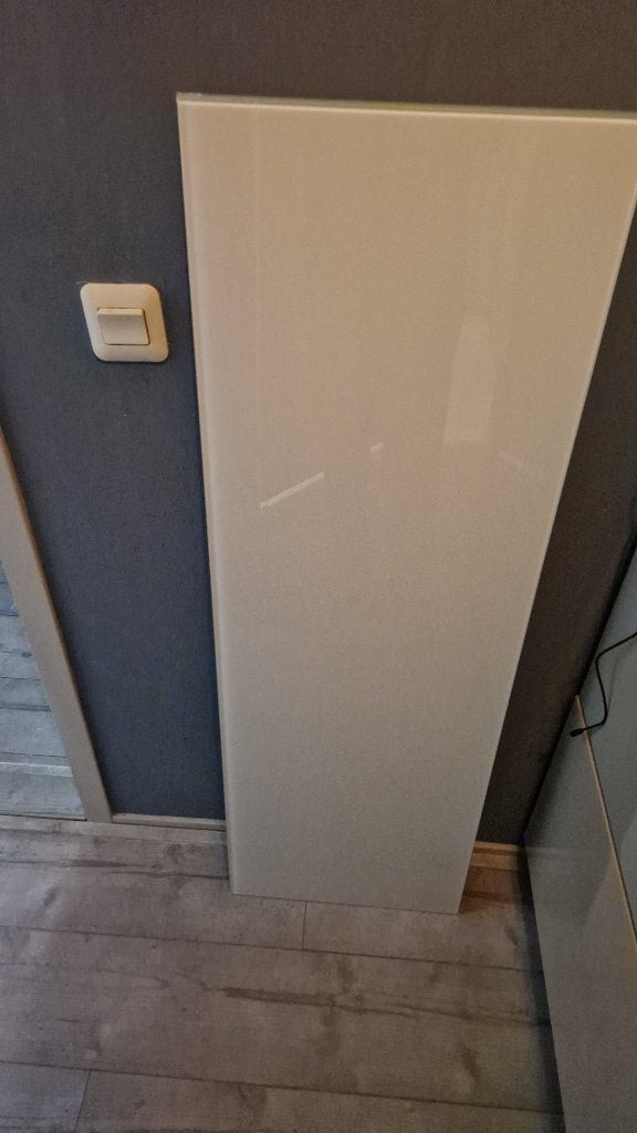 Ikea bovenplaat Besta wit/glas, Ophalen, Minder dan 50 cm, 100 tot 150 cm, 25 tot 50 cm