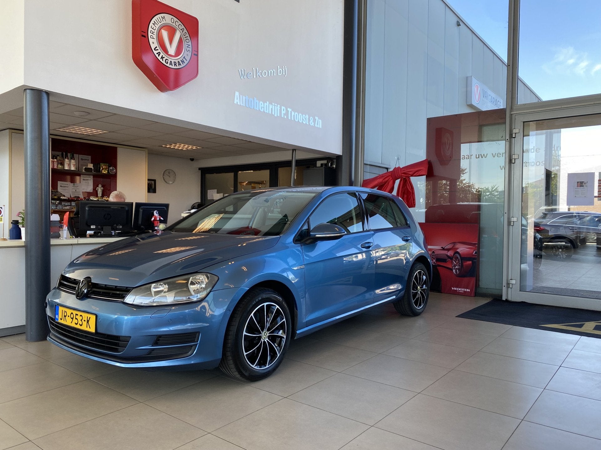 Volkswagen Golf 1.2 TSI Trendline,Navigatie,Parkeerassistent, Voorwielaandrijving, Gebruikt, 4 cilinders, Blauw