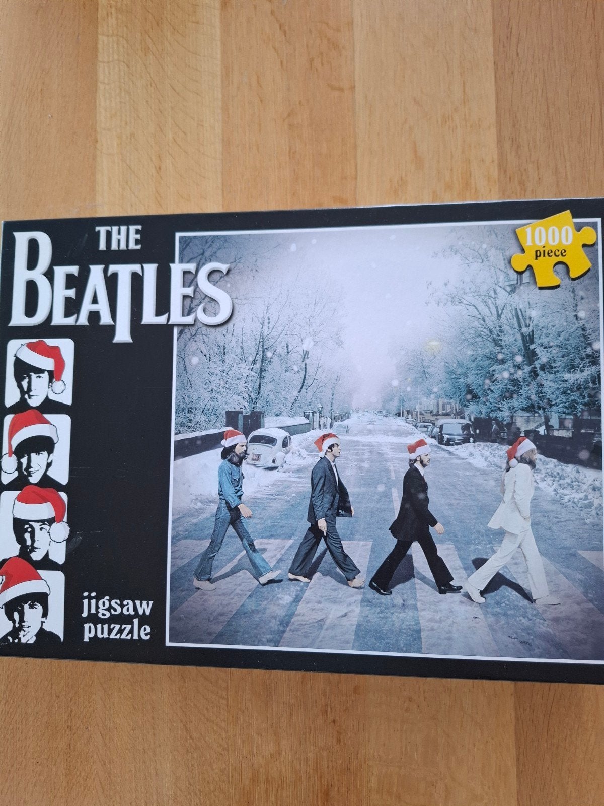 Beatles - Abbey Road at Christmas, Ophalen of Verzenden, 500 t/m 1500 stukjes, Zo goed als nieuw, Legpuzzel