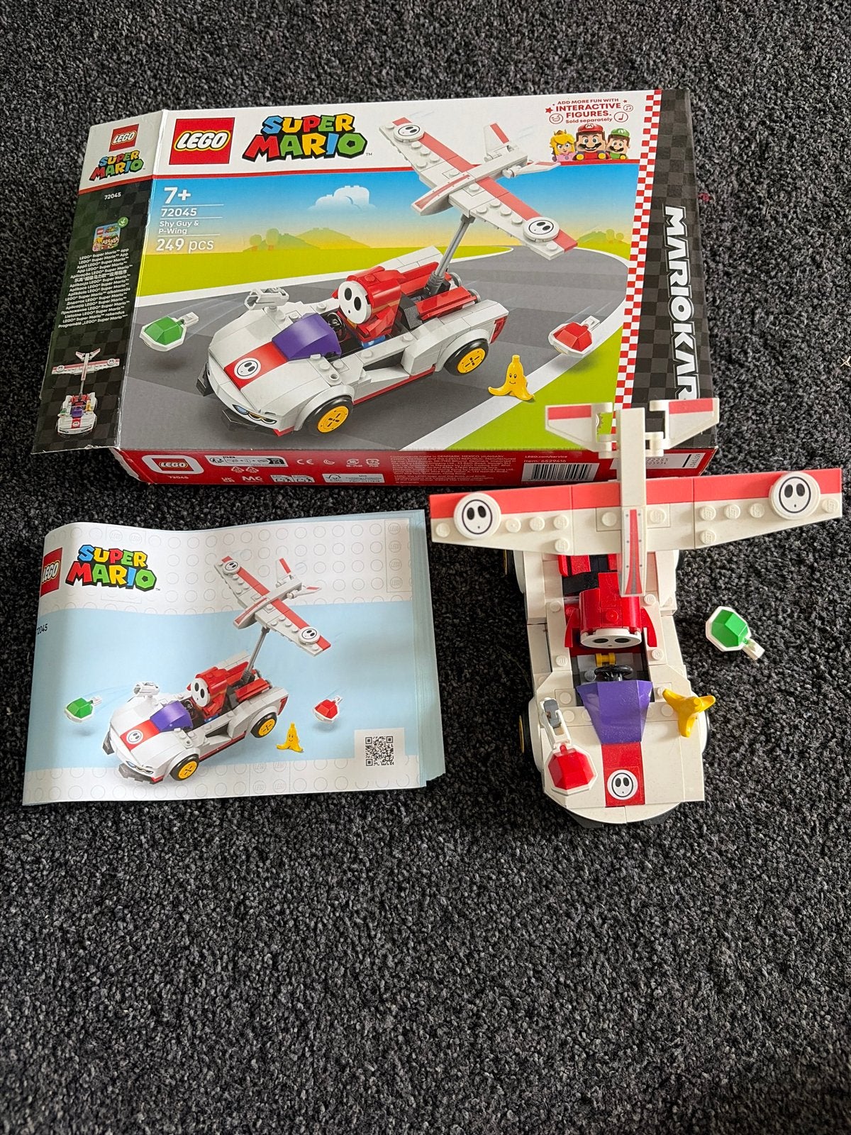 LEGO Super Mario 72045 Shy Guy & M-Wing, Ophalen of Verzenden, Zo goed als nieuw, Overige merken