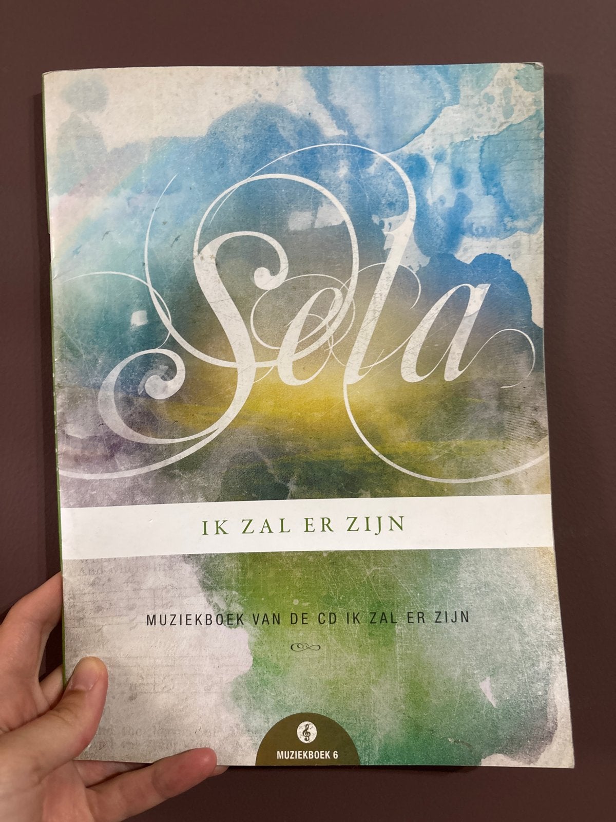 Sela - Ik Zal Er Zijn Muziekboek (Muziekboek 6), Gebruikt, Zang, Ophalen of Verzenden, Religie en Gospel