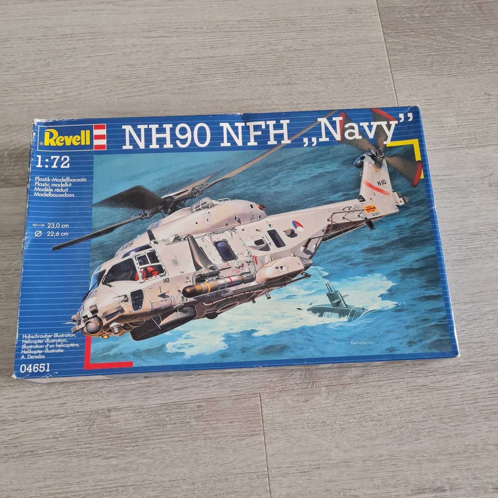 Revell 04651 1:72 NH-90 NFH Navy KLU, 1:72 tot 1:144, Nieuw, Ophalen of Verzenden, Revell