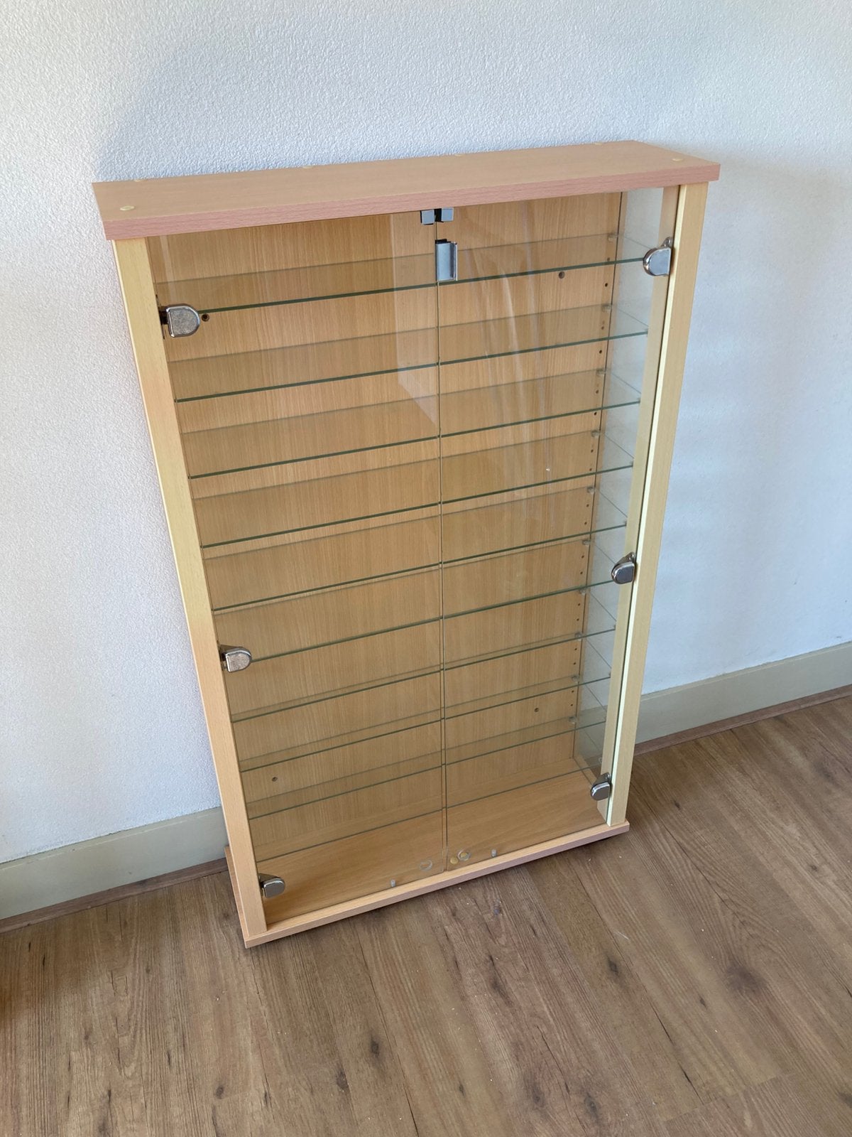 Livarno vitrine kast, Huis en Inrichting, Ophalen, Gebruikt, 100 tot 150 cm, Rechthoekig
