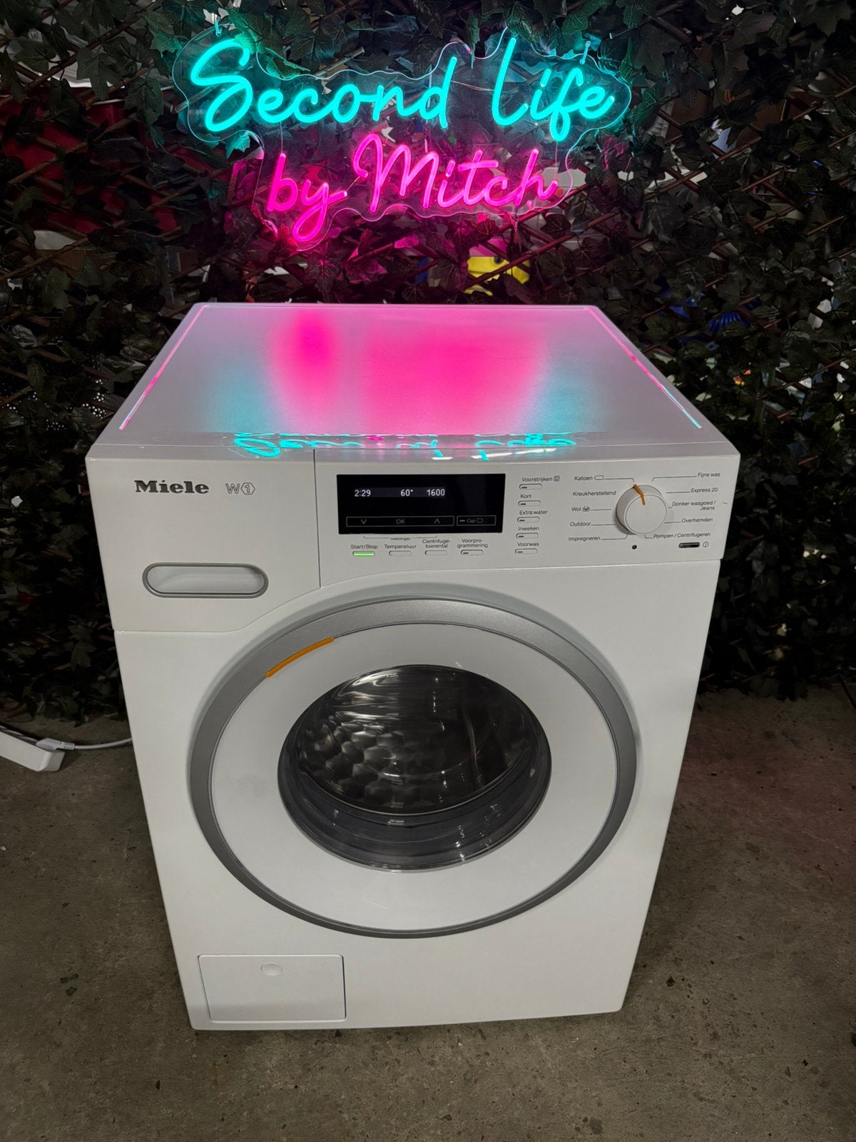 Miele W1 8kg 1600 Wasmachine, Witgoed en Apparatuur, Wasmachines, Ophalen, 8 tot 10 kg, Refurbished, 1600 toeren of meer