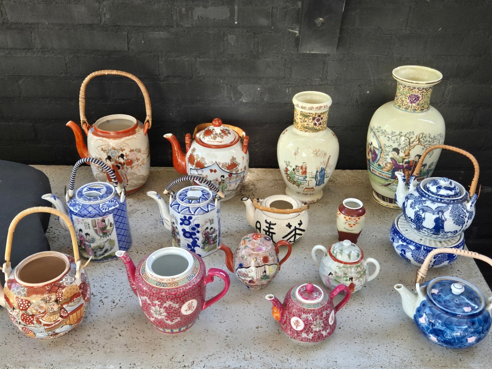 Chinese Vazen en Thee potten, Ophalen of Verzenden