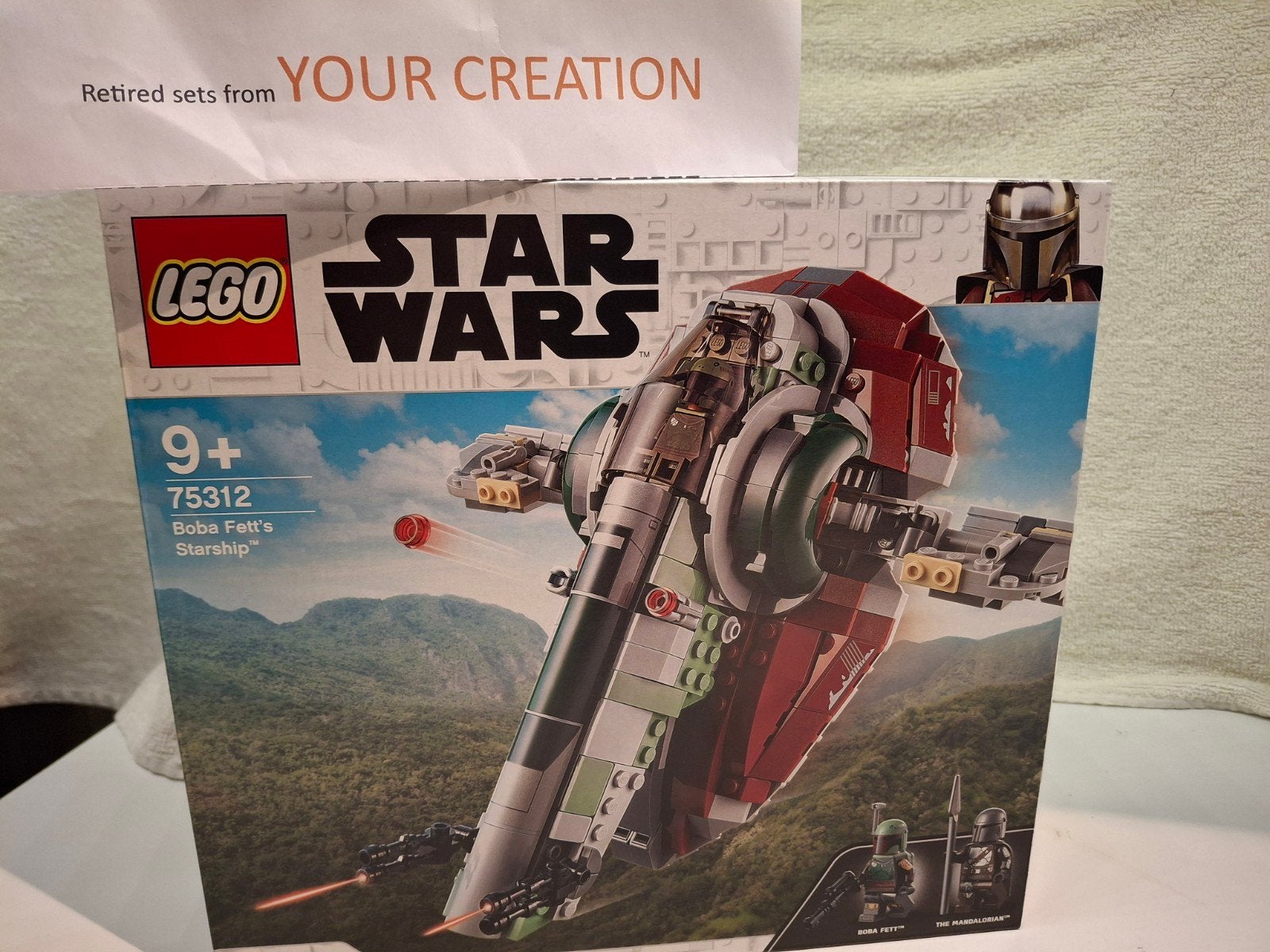 NIEUW  LEGO  75312 Boba Fett's Starship, Star Wars, Lego, Nieuw, Ophalen of Verzenden