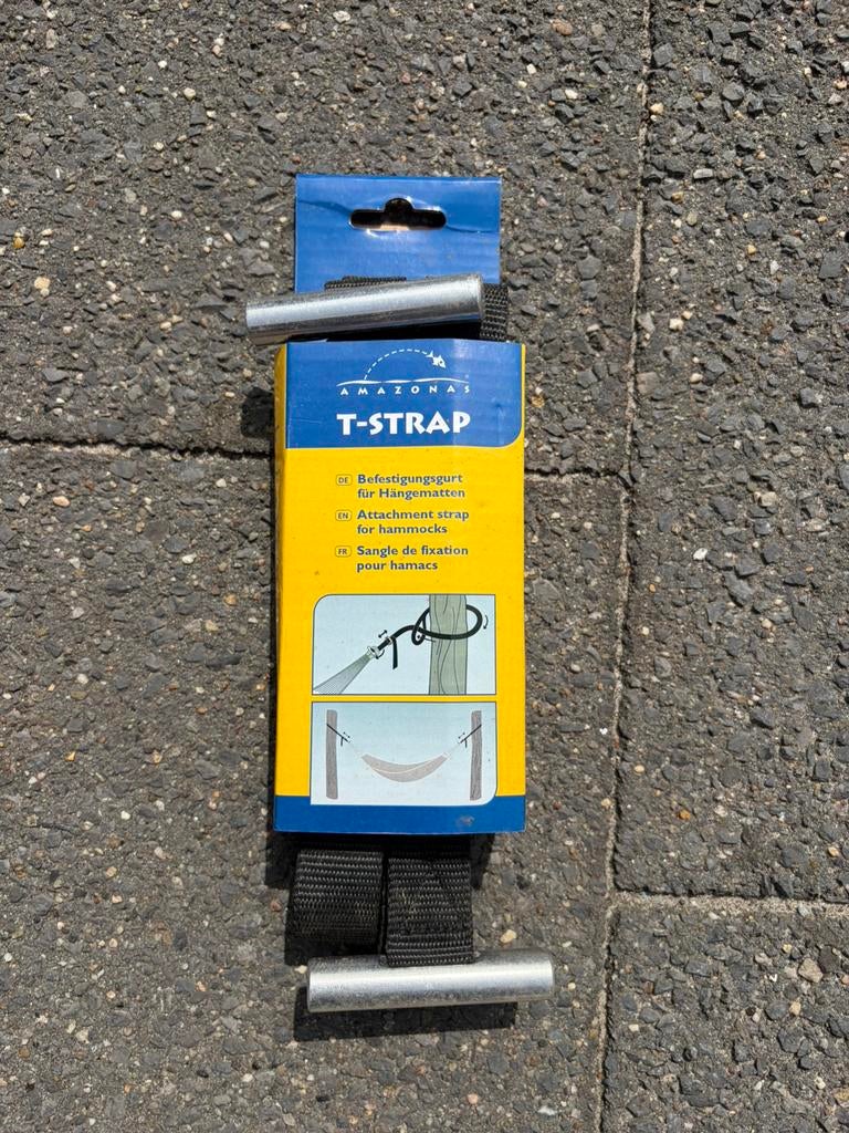 Hangmat ophangset Amazonas T-strap, Ophalen of Verzenden, Nieuw