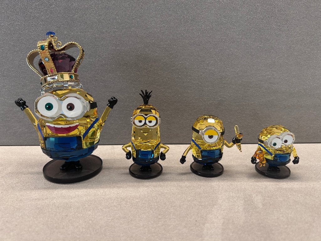 Swarovski SALE Minions compleet SALE, Ophalen of Verzenden, Nieuw, Figuurtje
