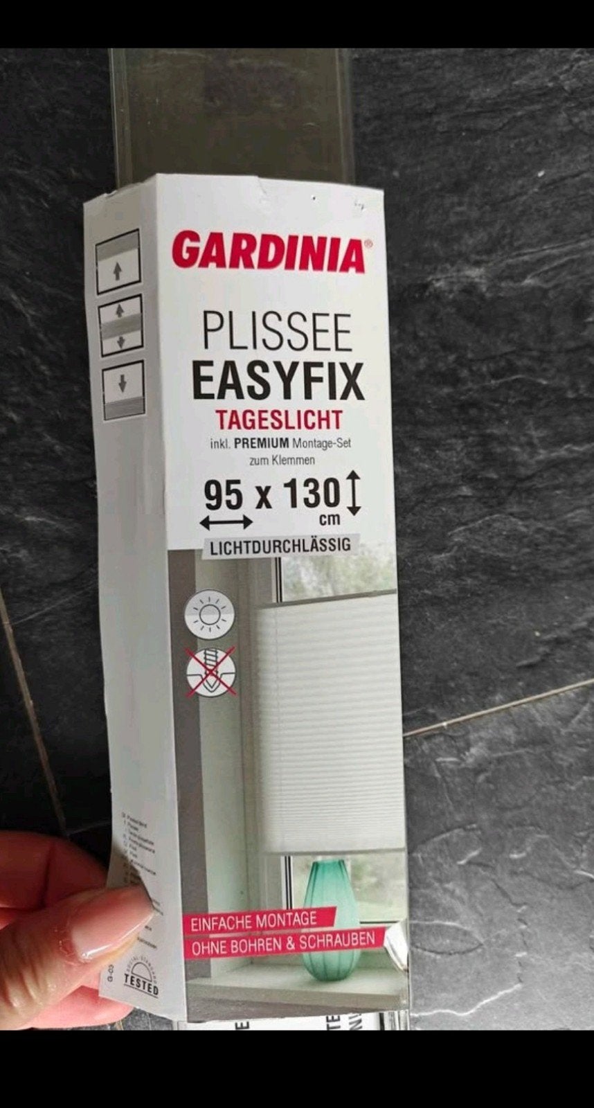 Plisse gordijnen, Overige materialen, 30 cm of meer, 50 tot 150 cm, Overige typen