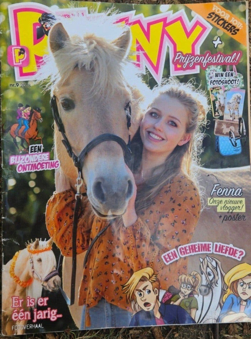 Pony Magazine nr. 9 2018 - Fenna van hoefwijzer, Boeken, Ophalen of Verzenden, Gelezen, Overige typen
