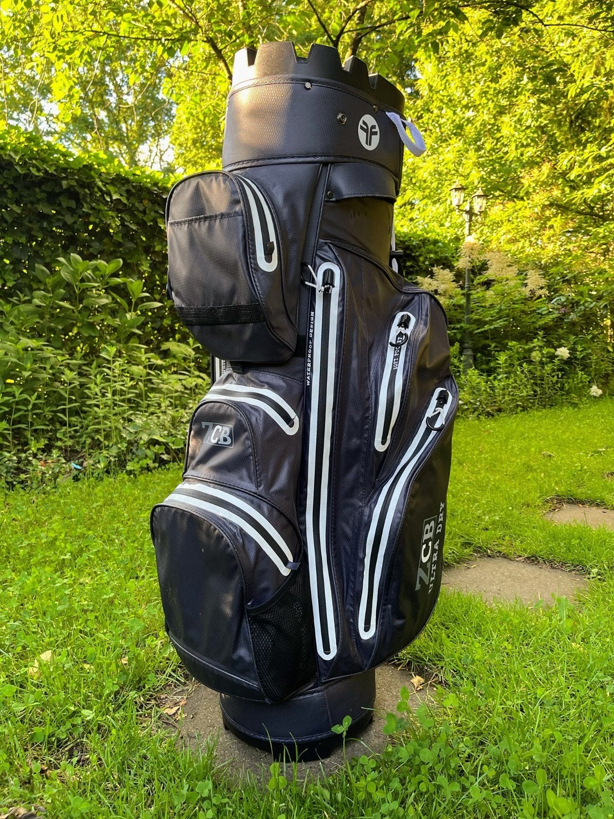 Fastfold ZCB Ultra Dry Cartbag - zero contact, Sport en Fitness, Golf, Ophalen, Gebruikt, Tas