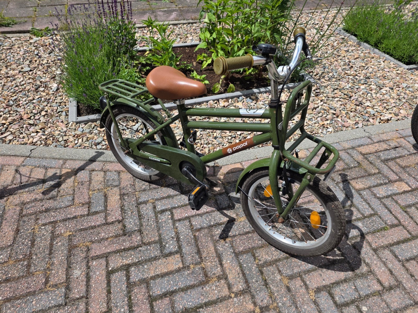 Popal Cooper 16 inch kinderfiets - Groen, Ophalen