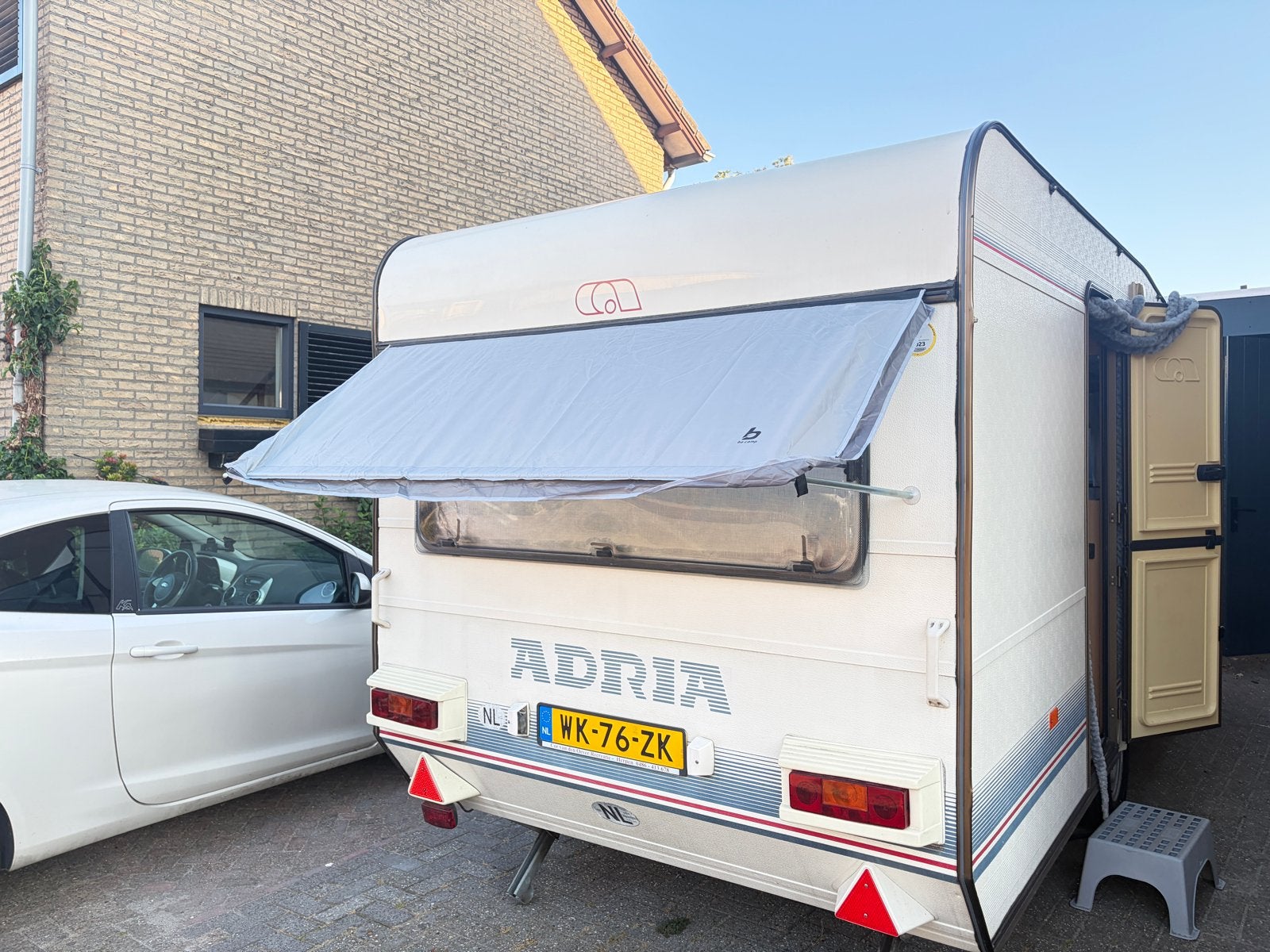 Bo-Camp raamluifels (2 stuks) voor caravan of camper, Ophalen, Gebruikt