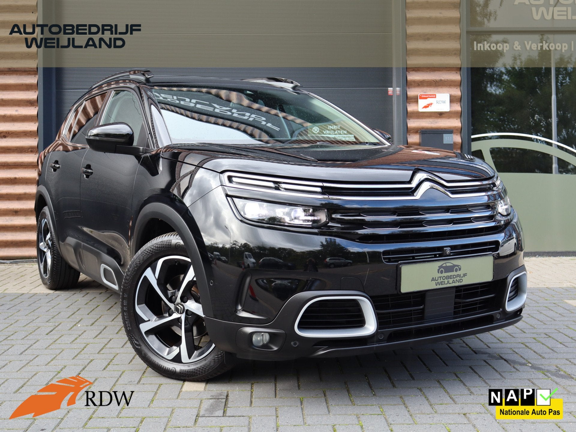 Citroën C5 Aircross 1.6 PureTech Business Plus 180PK TREKHA, Auto's, Stof, Gebruikt, 4 cilinders, 181 pk