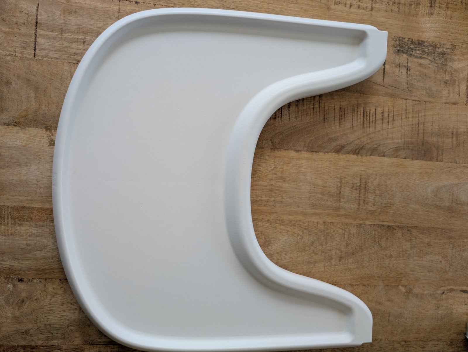 Stokke Tripp Trapp Tafelblad Wit, Ophalen, Gebruikt, Meegroeistoel, Afneembaar eetblad