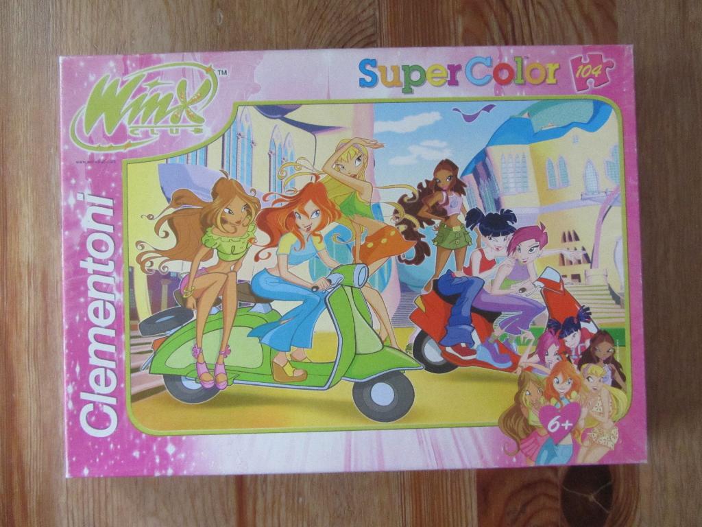 Puzzel Winx (104 stukjes), Ophalen of Verzenden, Meer dan 50 stukjes, Zo goed als nieuw, 6 jaar of ouder