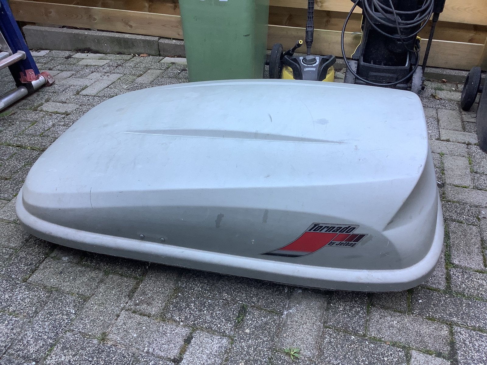 Gebruikte dakkoffer, Ophalen, Gebruikt