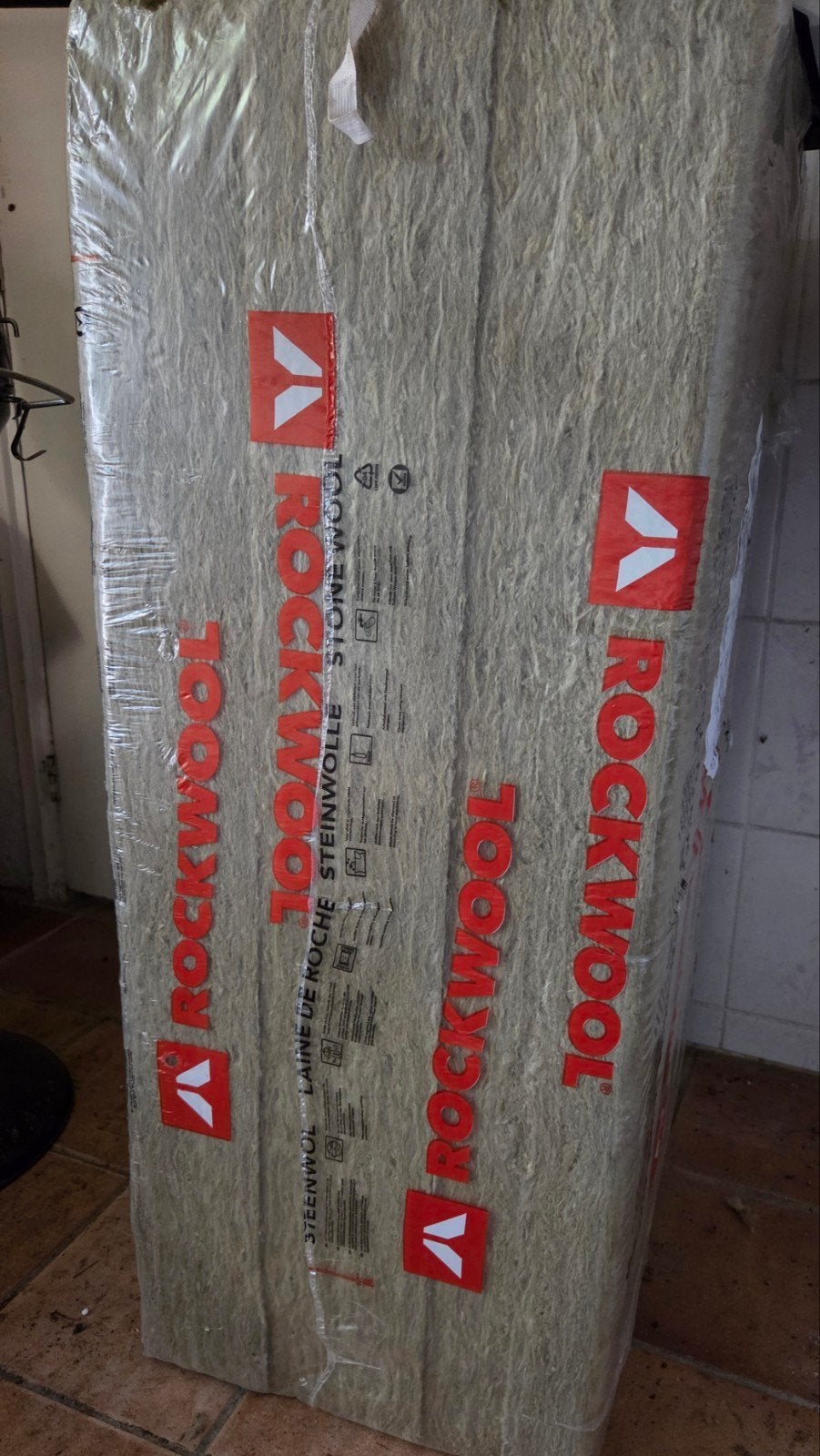 Rockwool Steenwol Isolatie -, Ophalen, 4 tot 8 cm, Muurisolatie, Nieuw