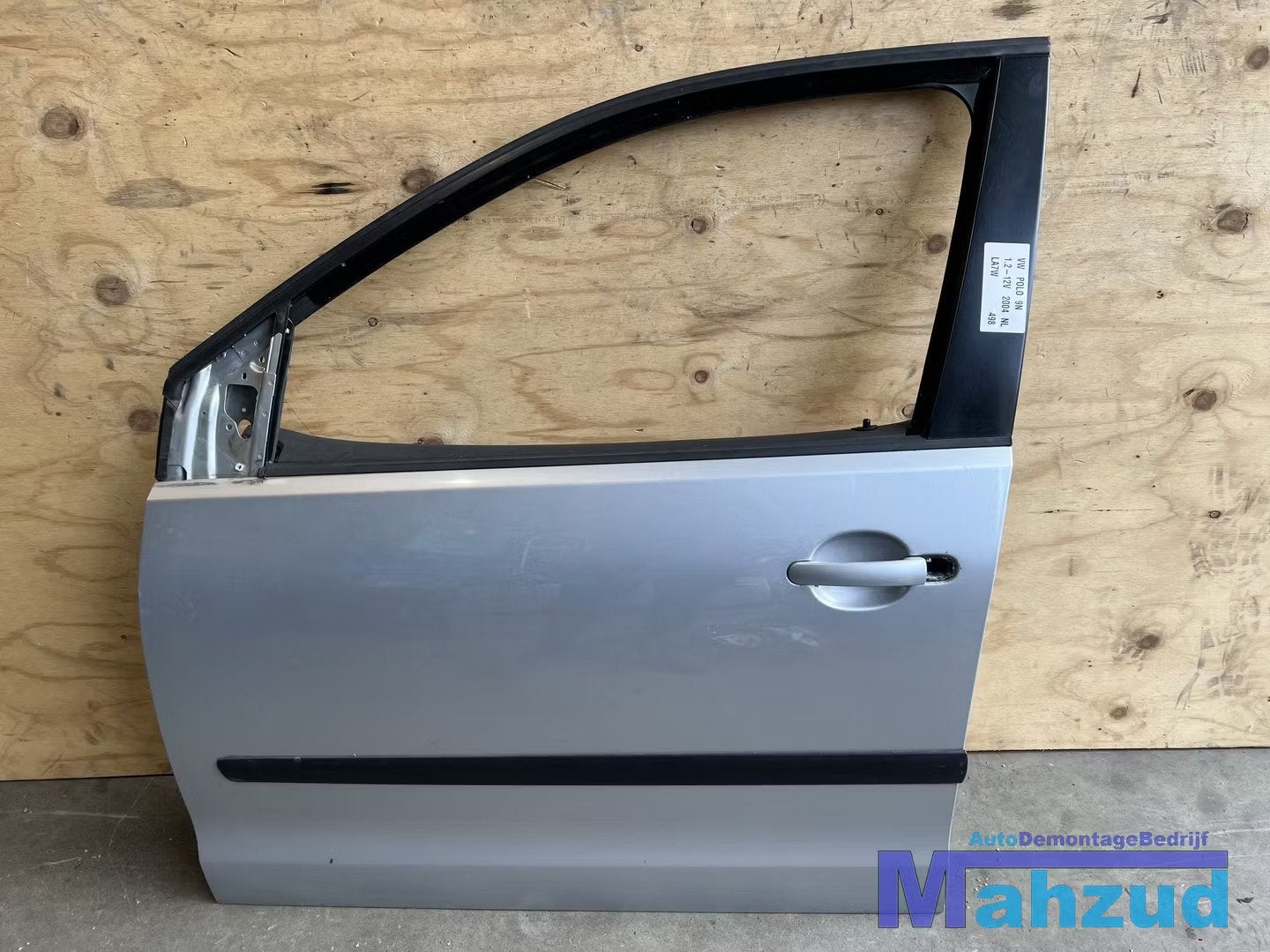 VW POLO 9N Zilver LA7W Links voor deur portier 2003-2008, Gebruikt, Volkswagen AG, Voor, Berliner Ring 2
38440  Wolfsburg, DE