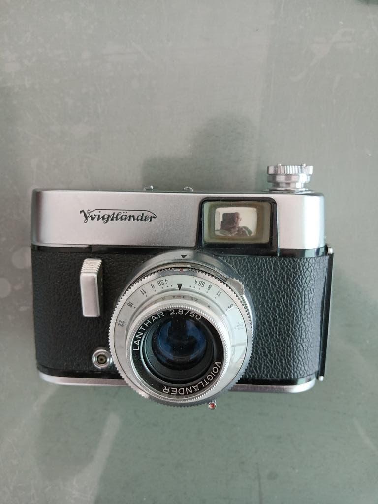 Voigtländer Vito c camera en Agfatronic flitser, Ophalen of Verzenden, Zo goed als nieuw, Compact, Overige Merken