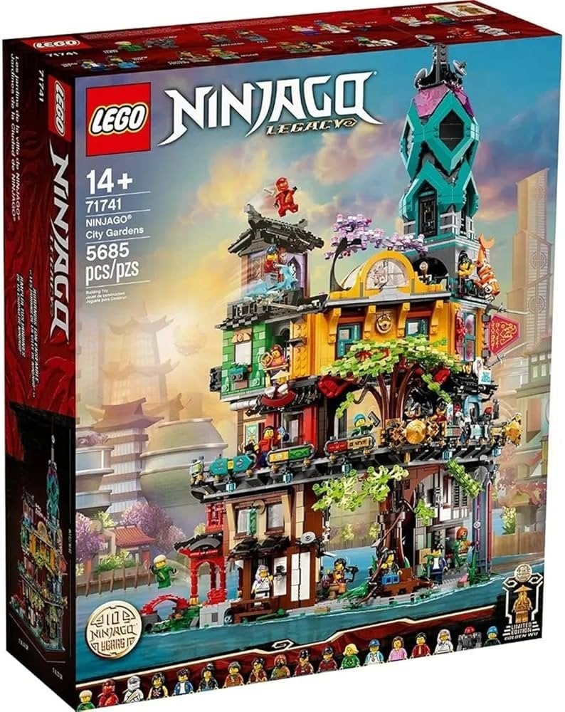 LEGO Ninjago City Gardens 71741, Kinderen en Baby's, Speelgoed | Duplo en Lego, Lego, Nieuw, Ophalen of Verzenden, Compleet