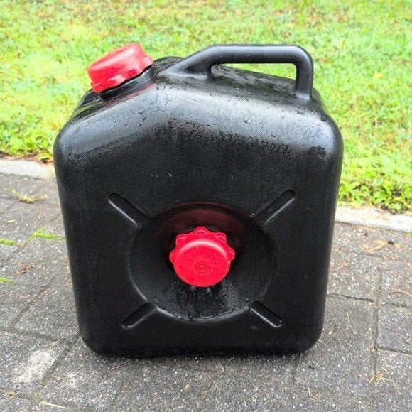 Vuilwatertank caravan - Draagbaar en Compact, Caravans en Kamperen, Ophalen of Verzenden, Zo goed als nieuw