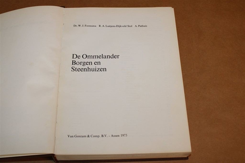 De Ommelander Borgen en Steenhuizen — Zeldzaam [1973], Boeken, Ophalen of Verzenden, Gelezen
