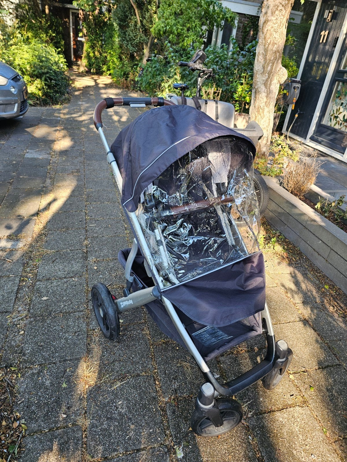 UPPAbaby Vista kinderwagen met extra regenhoes, Ophalen, Gebruikt, Kinderwagen, Overige merken
