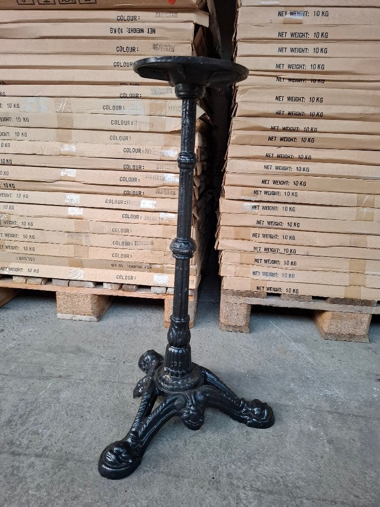Gietijzeren Bistro Tafelpoten – NIEUW IN DOOS, Ophalen, Minder dan 50 cm, 50 tot 100 cm, Rond