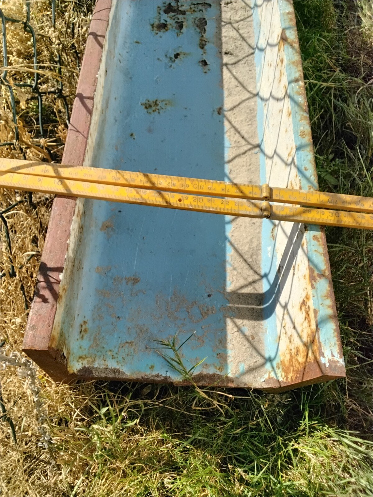 stalen balk, Ophalen, Gebruikt, IJzer