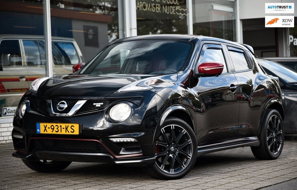Nissan Juke 1.6 DIG-T All Mode Nismo RS, Auto's, Euro 5, 1618 cc, Gebruikt, Zwart