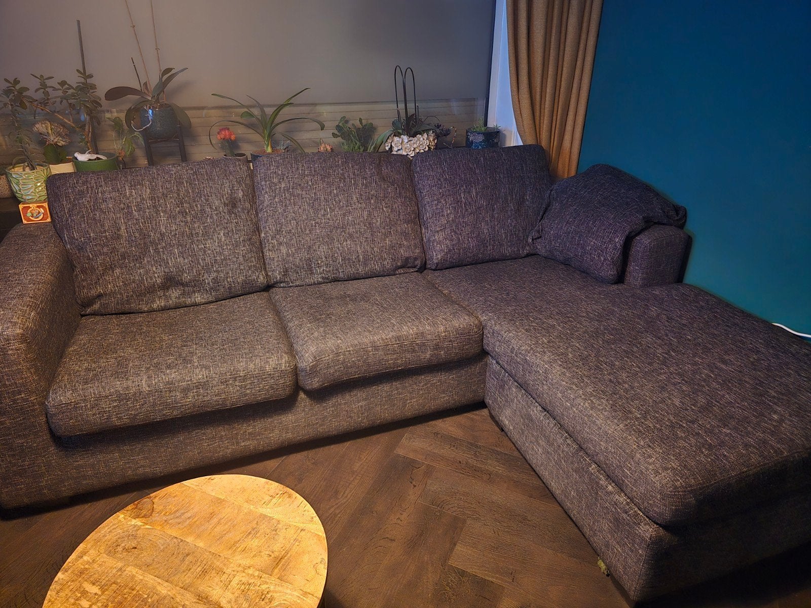Hoekbank 230x170/85 cm, Huis en Inrichting, Ophalen, Gebruikt, Driepersoons, 200 tot 250 cm