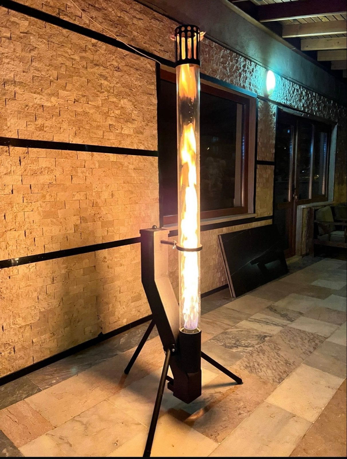 Pelletkachel - Vlamkachel - Terraswervarmır, Ophalen of Verzenden, Nieuw, Vuurkorf