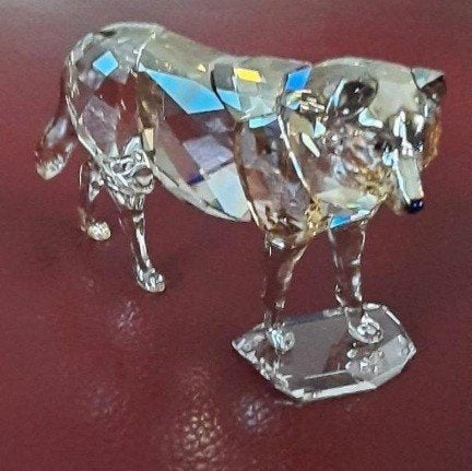 Swarovski scs Wolf Nieuw, Ophalen of Verzenden, Nieuw, Figuurtje
