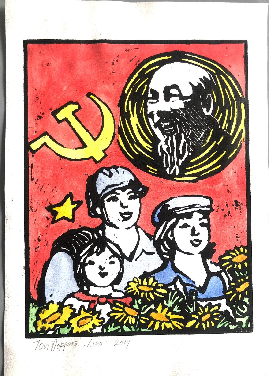 Lino “Vietnam”, Ophalen of Verzenden