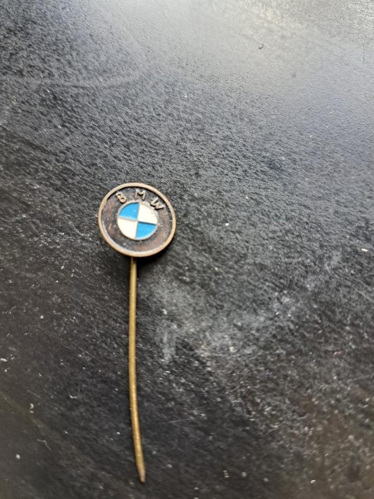 Vintage BMW Speld / Pin - Goede Staat, Verzamelen, Ophalen of Verzenden, Gebruikt, Auto's