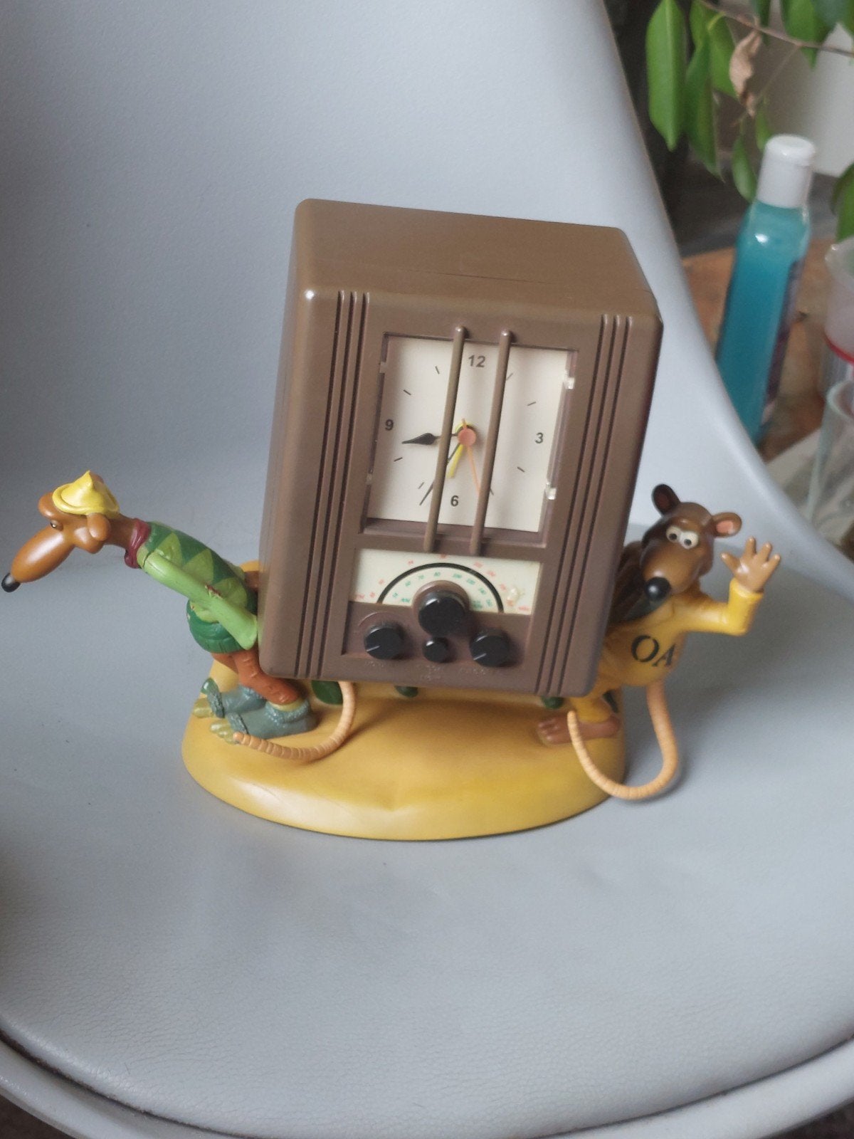 Wesco Chicken Run Klok met Radio - Vintage en Uniek, Ophalen of Verzenden, Zo goed als nieuw