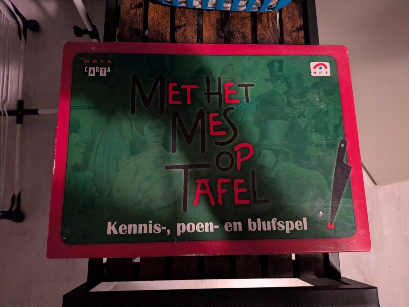 Leuk bordspel met het mes op tafel!, Hobby en Vrije tijd, Ophalen of Verzenden