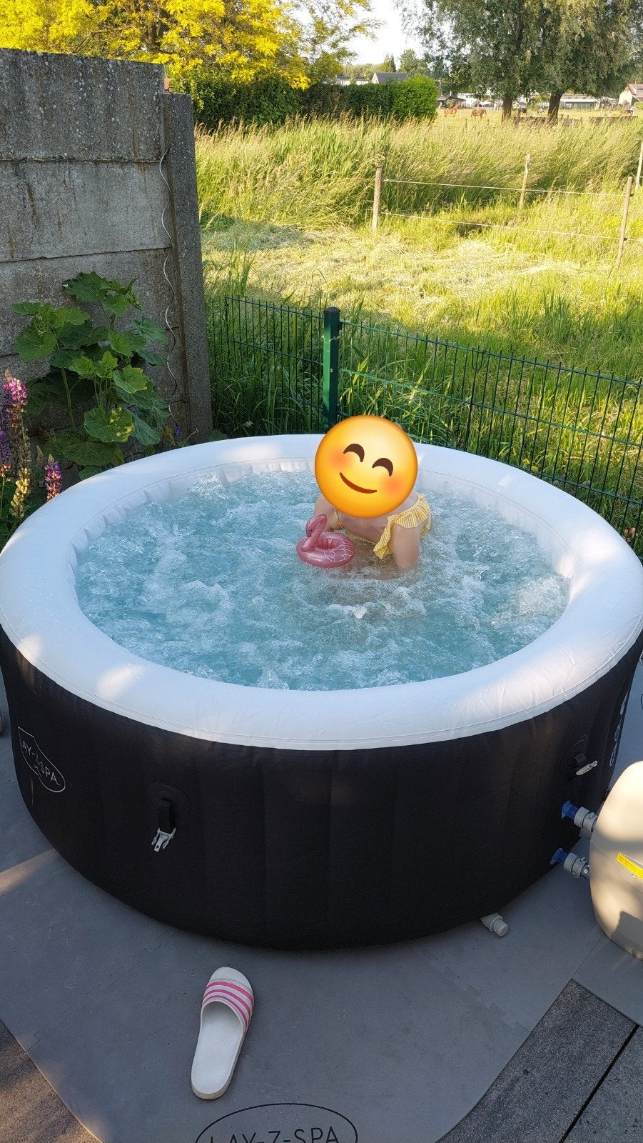Lay z spa Miami, Ophalen, Zo goed als nieuw, Filter, Opblaasbaar