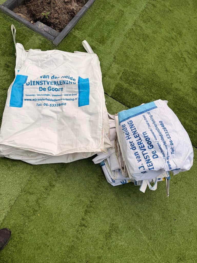 7x Big Bags - Stevige zakken voor bouw en tuin, Tuin en Terras, Overige Tuin en Terras, Ophalen, Gebruikt