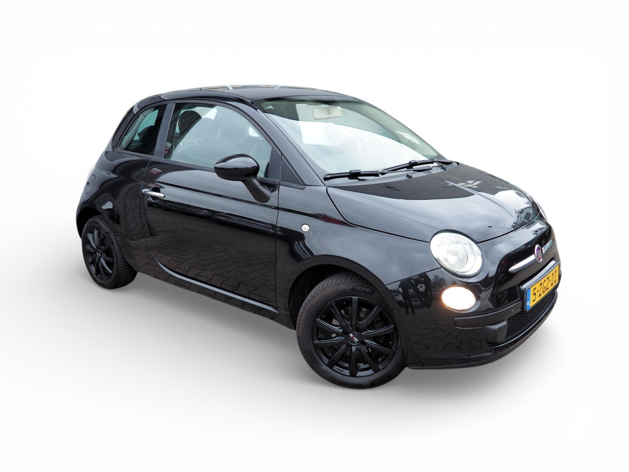 Fiat 500 0.9 TwinAir Pop AIRCO ELEK. PAKKET LM VELGEN, Auto's, Voorwielaandrijving, Gebruikt, Euro 6, 840 kg