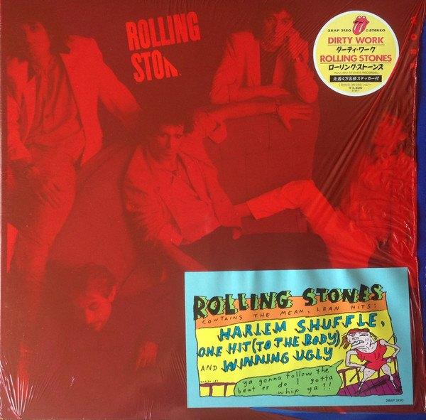 Rolling Stones - Dirty Work (Japan 1986), Ophalen of Verzenden, Gebruikt, 12 inch, Poprock