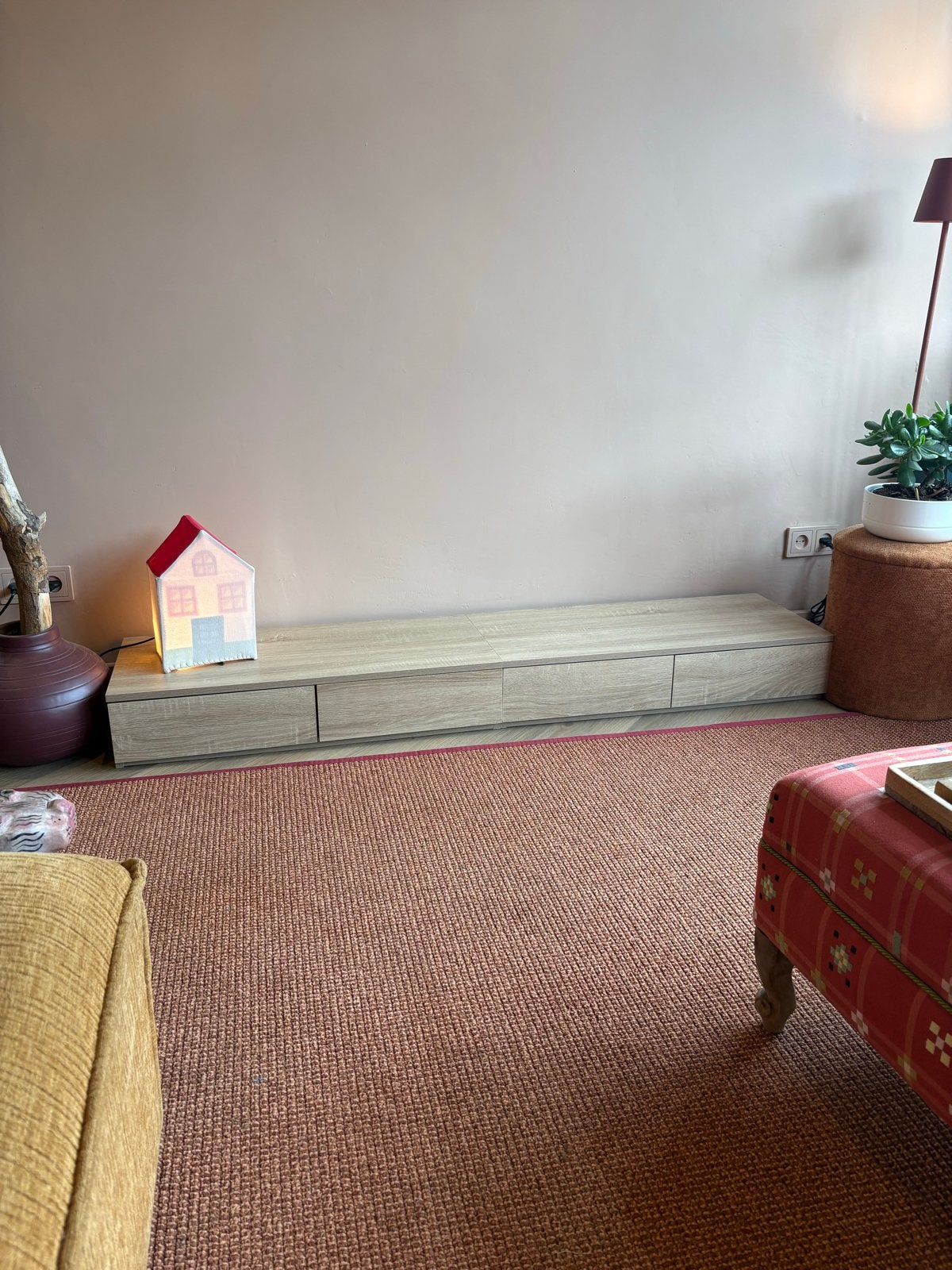 vidaXL Bedlades/lage kast  160x36,5x16,5 cm, Ophalen, Bruin, 160 cm, Overige maten