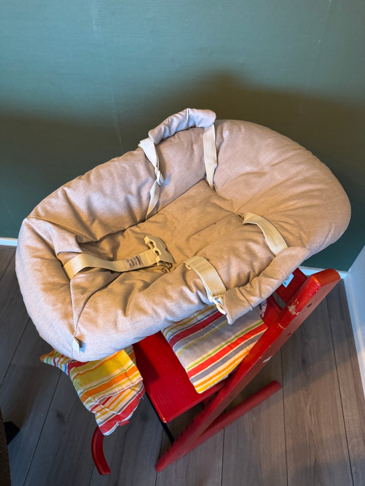 Tripp Trapp Newborn Set - Zitting voor baby's, Ophalen, Gebruikt, Meegroeistoel, Aanschuifbaar