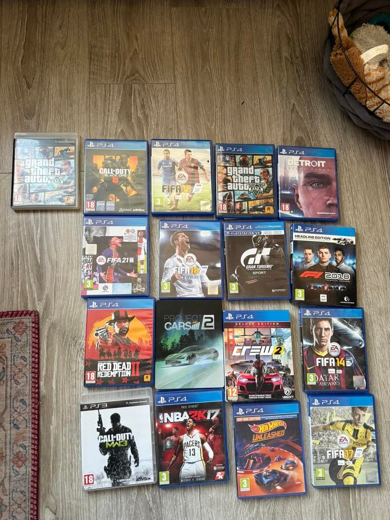 Partij ps4 en ps3 spellen, Online, Gebruikt, Overige genres, 1 speler